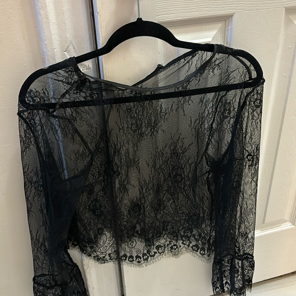 Lace cover up